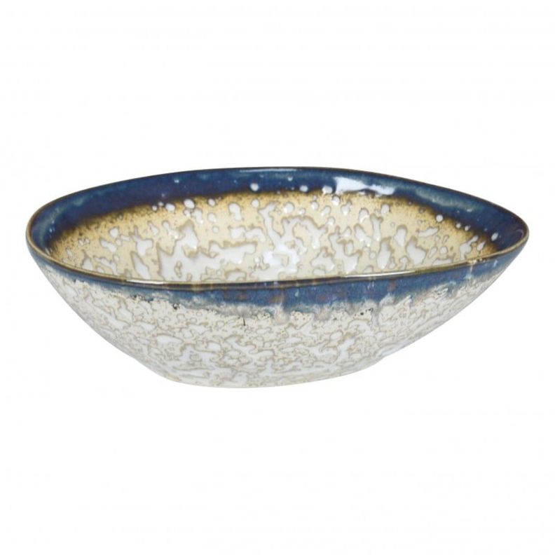 Set 6 Bowls Oval 20,5x17cm Volcano Cerámica Premium Lugano-0