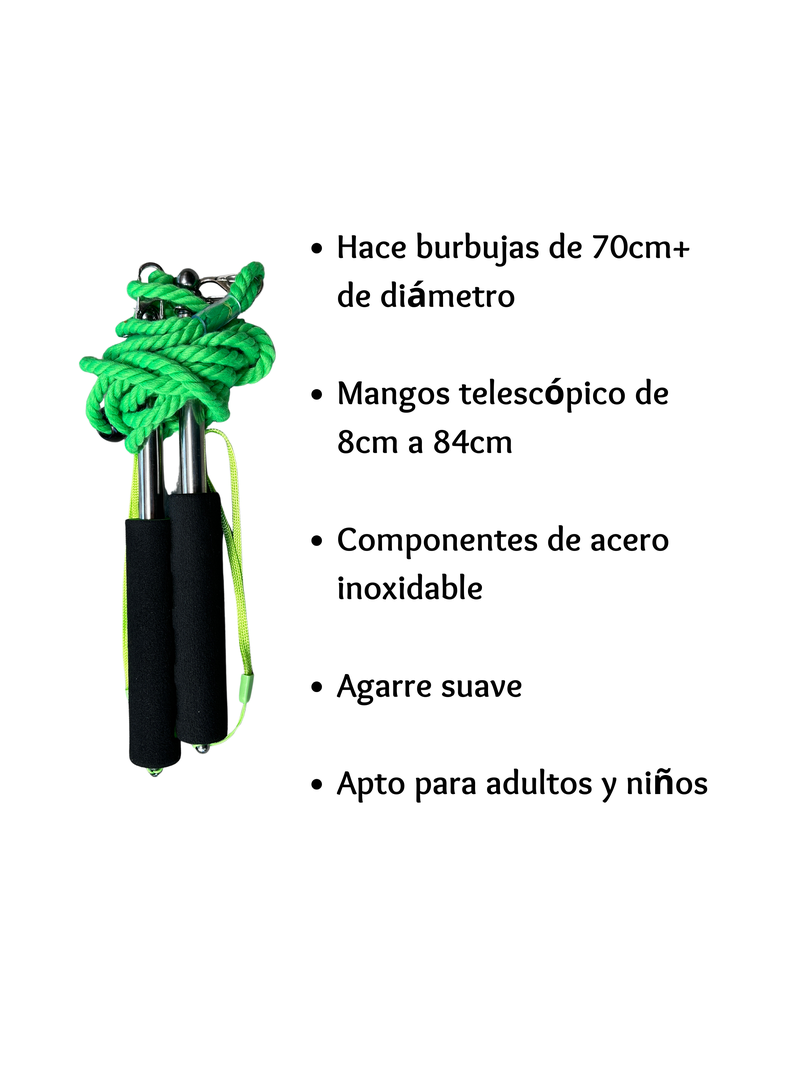 Burbujas Gigantes - Kit Premium (Rinde 4 litros)-1