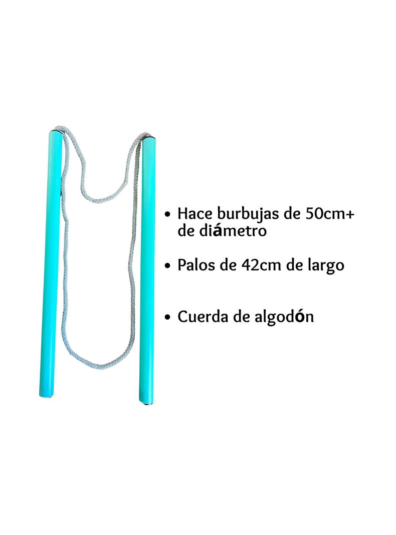 Burbujas Gigantes - Kit Simple (Rinde 2.5 Litros)-1