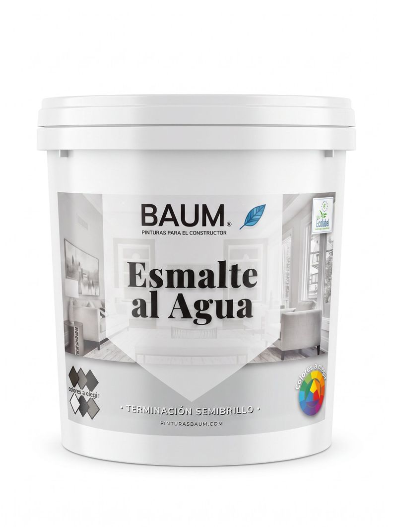 Esmalte al Agua Blanco BAUM