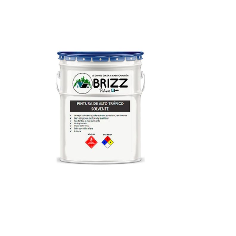 Galon Alto trafico Solvente Baum Colorbrizz Azul-0