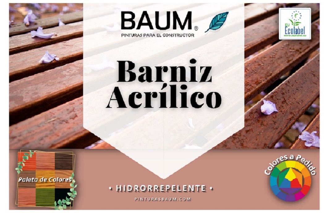 Barniz Acrilico Hidrorepelente  Nogal -2