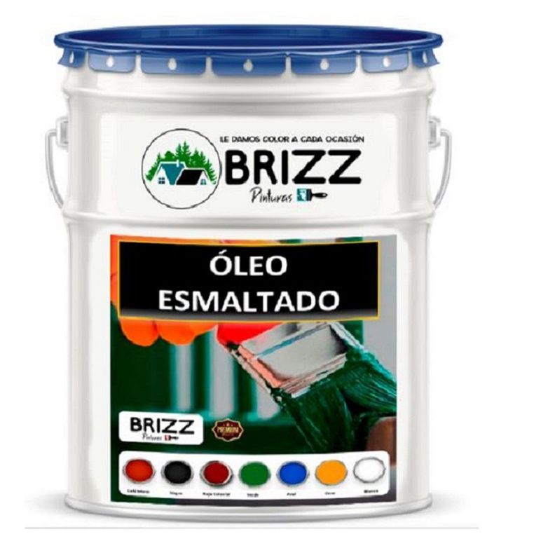 Oleo Esmaltado Baum Colorbrizz Gris 8521-0