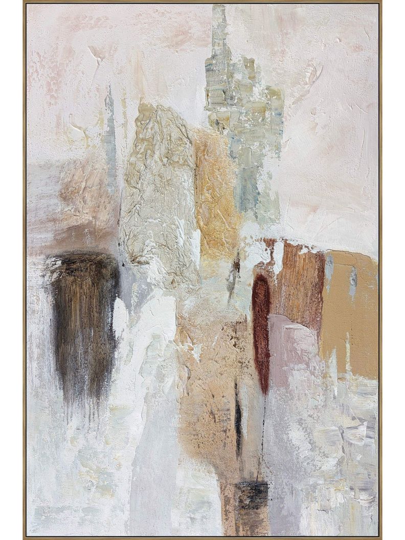 Cuadro Abstracto: Luz De Tierra 80x120 cm