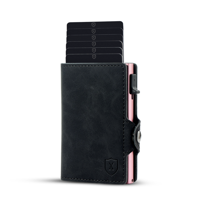 Billetera Tarjetero Pink Black | Xclusive.-0