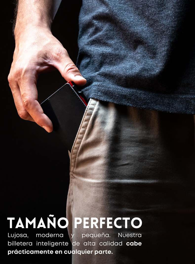 Billetera Tarjetero Black & Red | Xclusive.-4