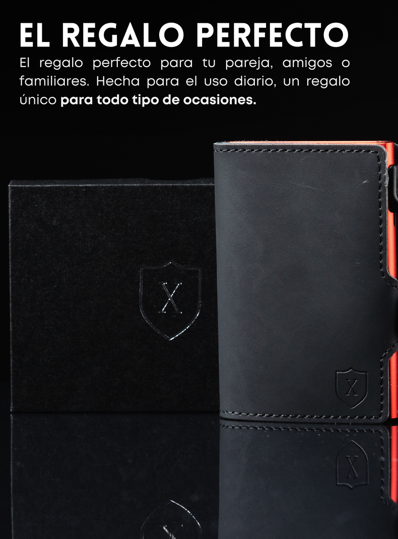 Billetera Tarjetero Black & Red | Xclusive.-5