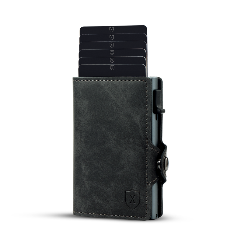 Billetera Tarjetero Dark Grey | Xclusive.-0