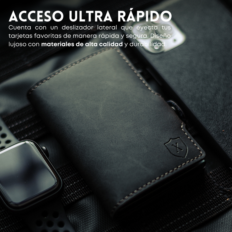 Billetera Tarjetero Dark Grey | Xclusive.-3