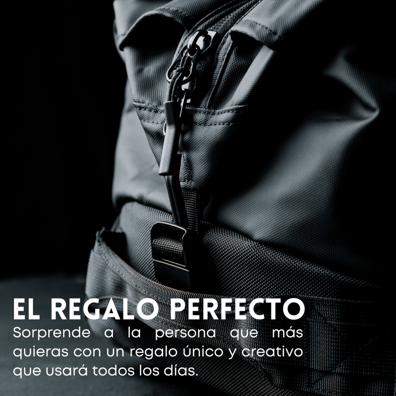 Bolso Deportivo de Lujo Impermeable 35L Negro | Xclusive-5