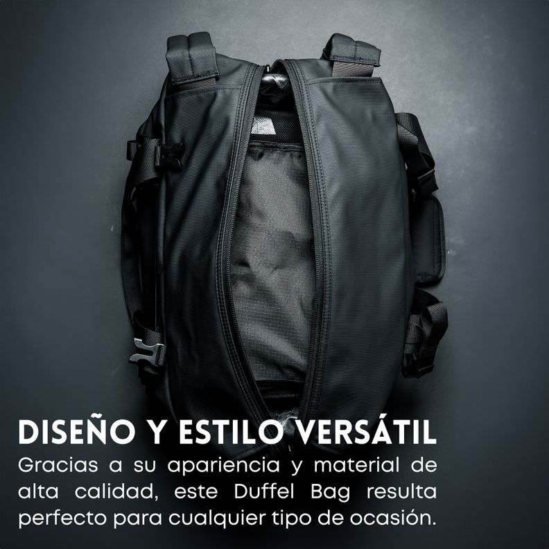 Bolso Deportivo de Lujo Impermeable 35L Negro | Xclusive-7