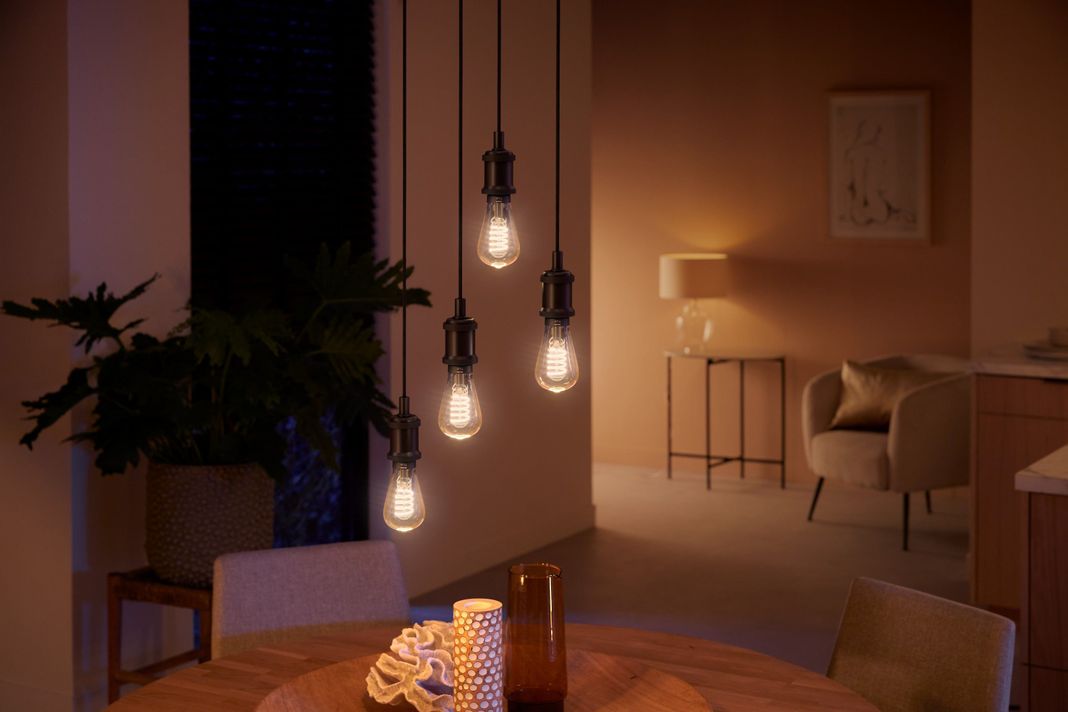 Hue Ampolleta Inteligente Filamento Bluetooth E27 Edison ST64 White Ambiance-4