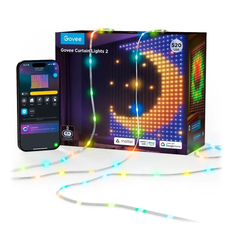 Cortina de Luces 2 WiFi y Matter-1