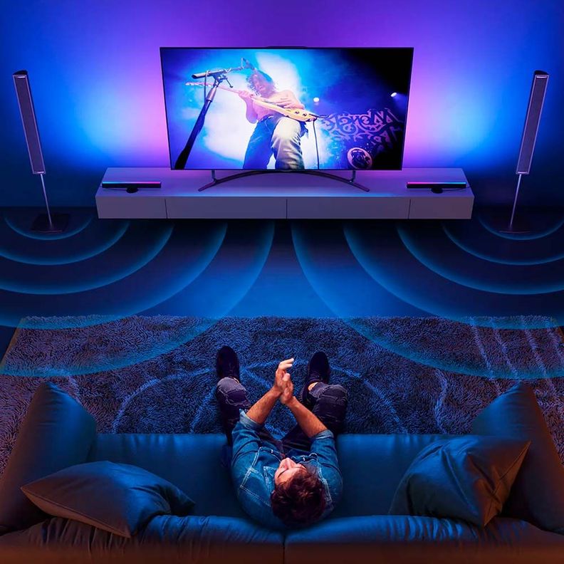 Barras de Luz RGBIC para Televisores de 45-70"-6
