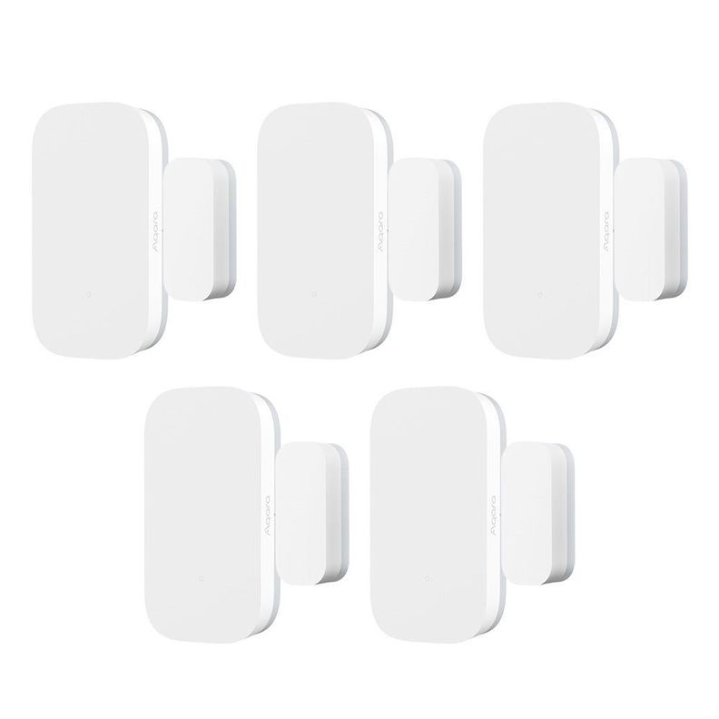 Pack 5x Sensor de Puerta y Ventana Aqara T1 Blanco