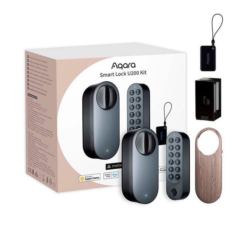 Cerradura Inteligente Kit U200 Black-0