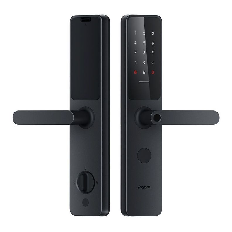Cerradura inteligente Zigbee A100 Negro
