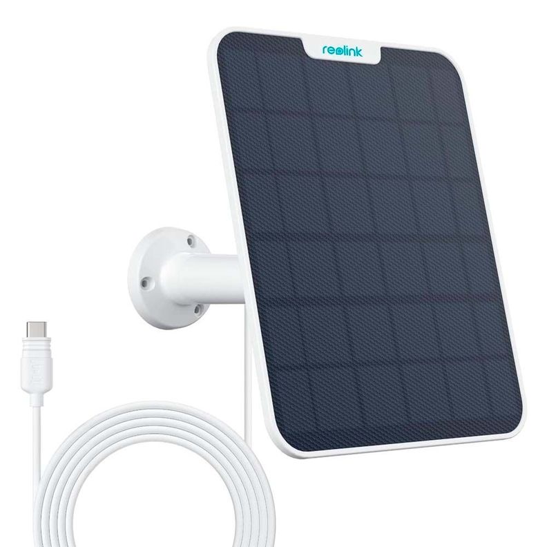 Panel Solar 2  5,8w Blanco