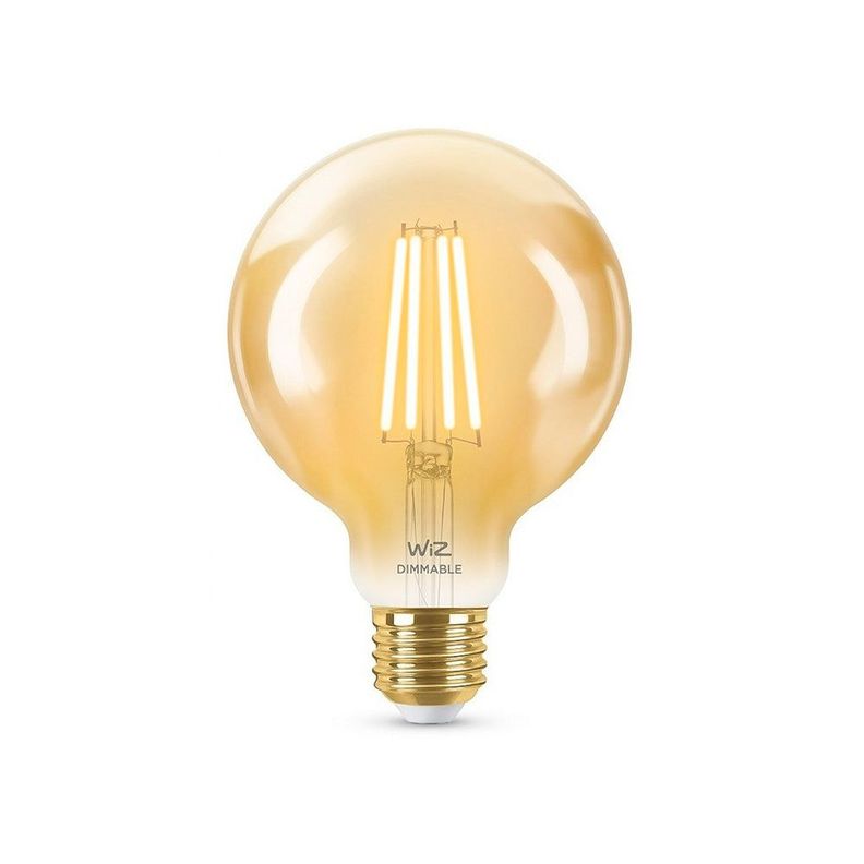Ampolleta WiFi de filamento ámbar 7W G95 220V E27-0