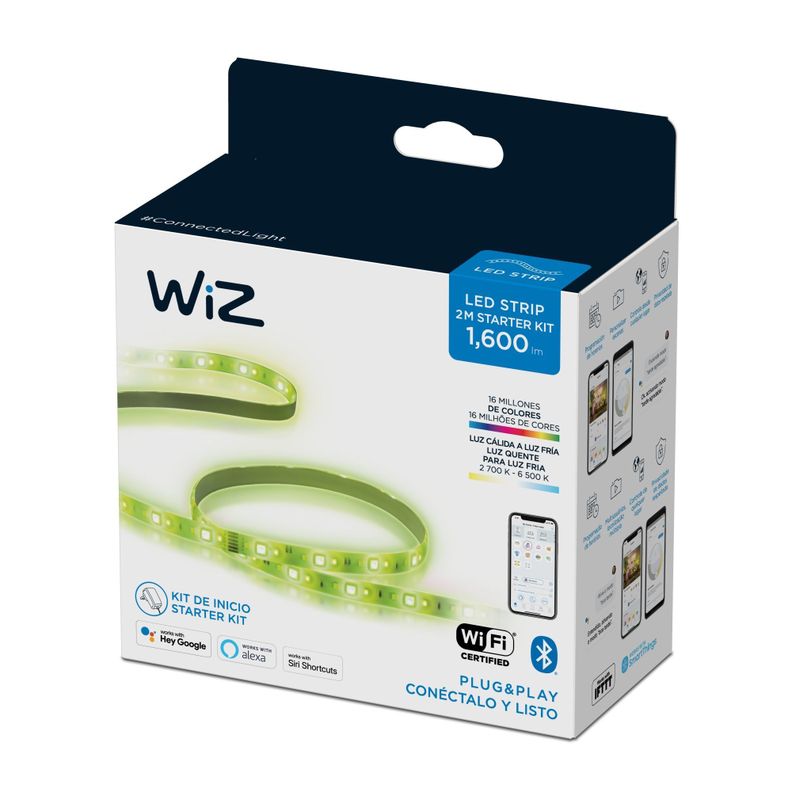Tira Led Inteligente Base Rgb 20w 2mts Wifi-1