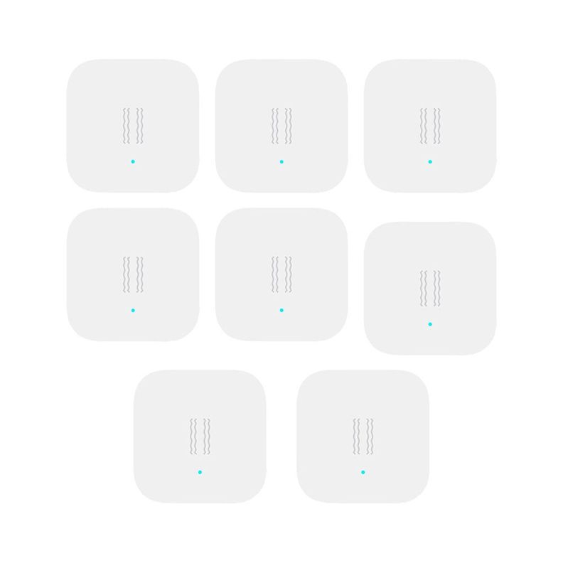 Pack 8x Sensor de Vibración Inalámbrico Zigbee HomeKit-1