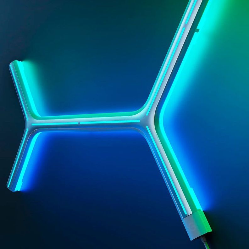 Luces de Pared Glide en Y RGBIC 7 Paneles -3