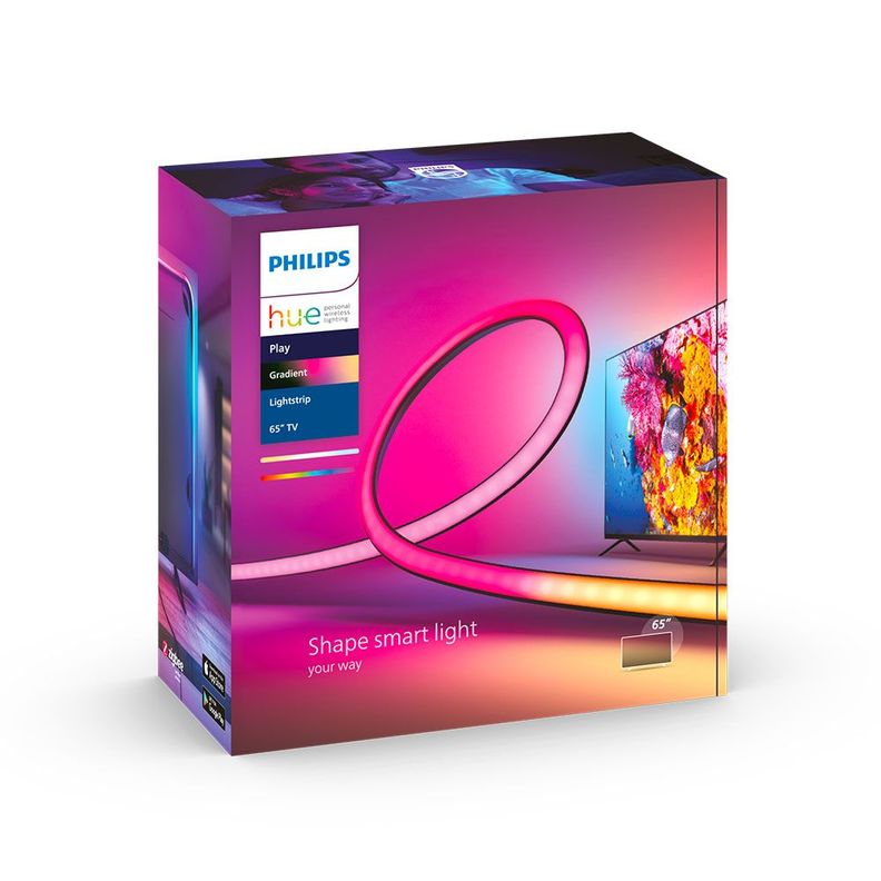 Tira Led Inteligente Hue Gradiente Rgb Para Tv 65-0