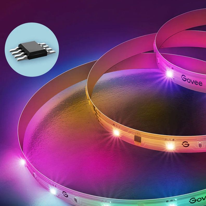 Tira Led RGBIC WiFi + Bluetooth de 10 Mts-1