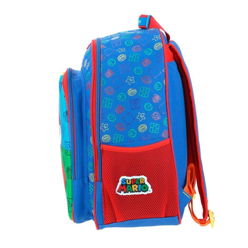 MOCHILA INFANTIL ORIGINAL SUPER MARIO BROS-5
