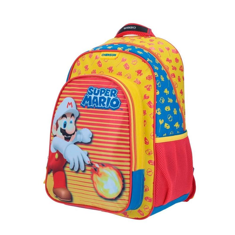 MOCHILA INFANTIL SUPER MARIO BROS ORIGINAL FUEGO-0