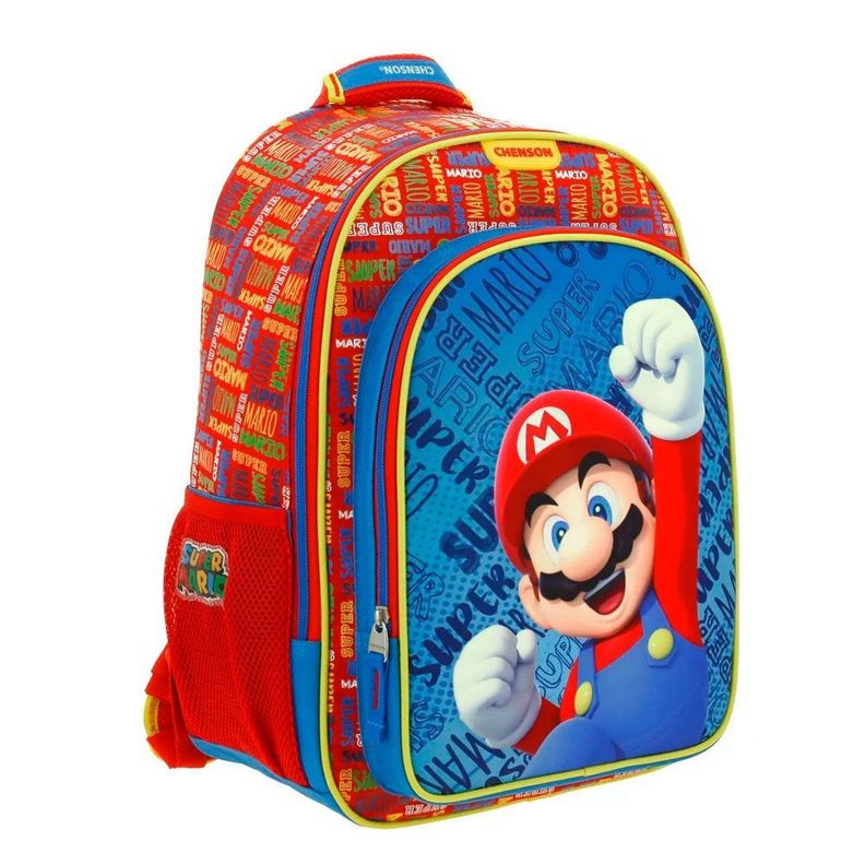 MOCHILA INFANTIL ORIGINAL SUPER MARIO-0
