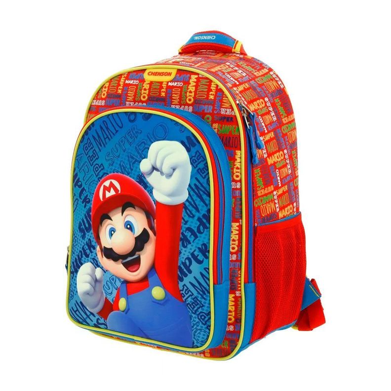 MOCHILA INFANTIL ORIGINAL SUPER MARIO-3