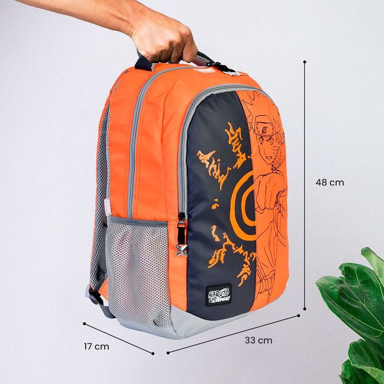 MOCHILA PREMIUM ORIGINAL NARUTO SHIPPUDEN NARUTO JINCHURIKI-5