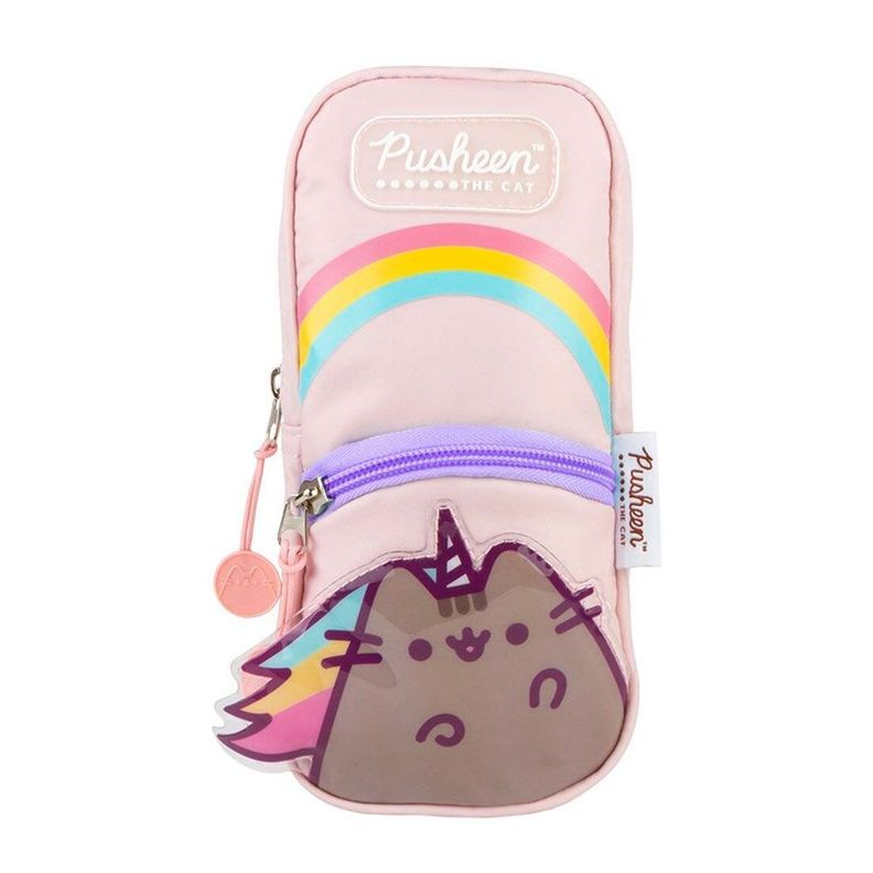 ESTUCHE LAPICES ORIGINAL NIÑA PUSHEEN THE CAT ROSA-1