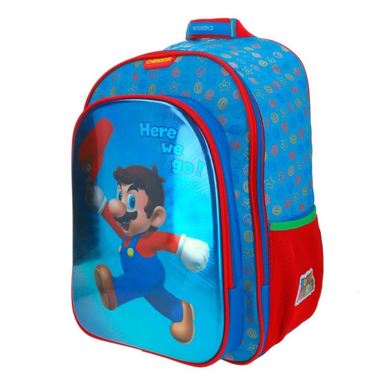 MOCHILA INFANTIL ORIGINAL SUPER MARIO-0