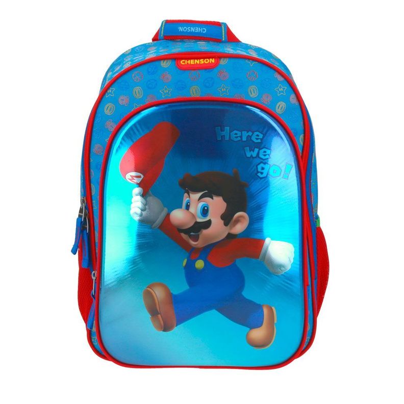 MOCHILA INFANTIL ORIGINAL SUPER MARIO-2