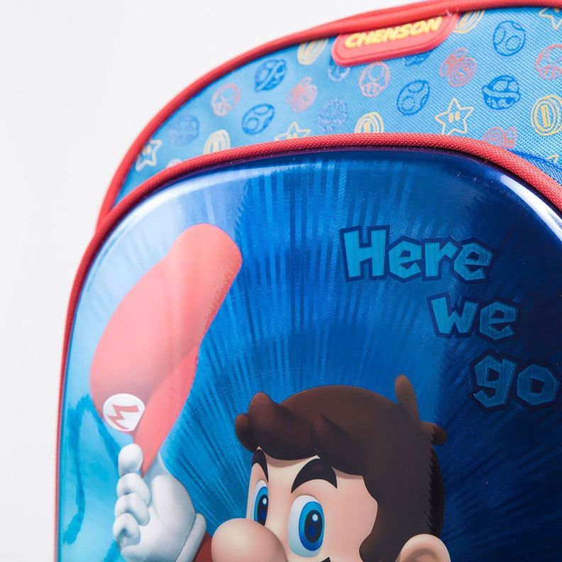 MOCHILA INFANTIL ORIGINAL SUPER MARIO-4