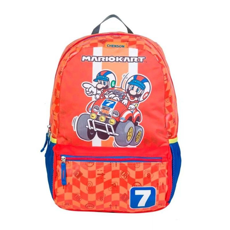 MOCHILA INFANTIL ORIGINAL SUPER MARIO KART-0