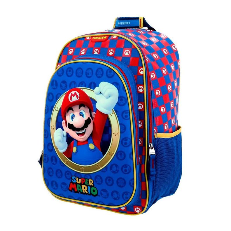 MOCHILA INFANTIL ORIGINAL SUPER MARIO BROS -1