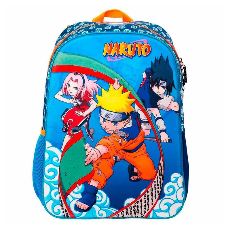 MOCHILA INFANTIL ORIGINAL NARUTO EQUIPO 7 V.4-0