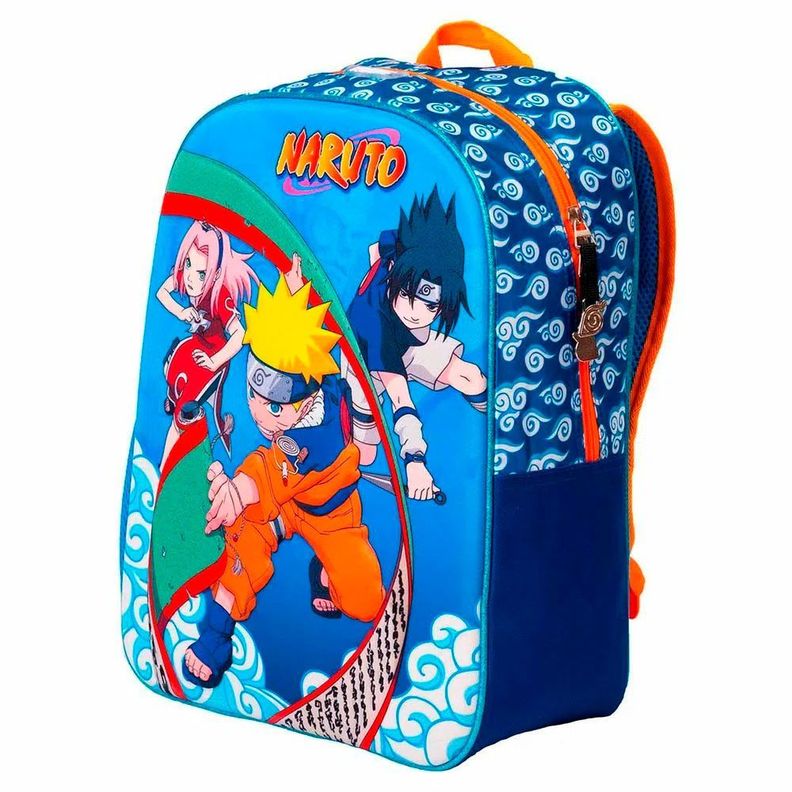 MOCHILA INFANTIL ORIGINAL NARUTO EQUIPO 7 V.4-1