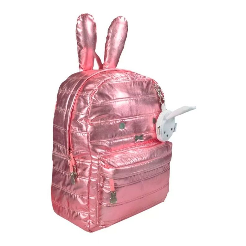MOCHILA ORIGINAL NIÑA ROSA METALICO MIFFY-1