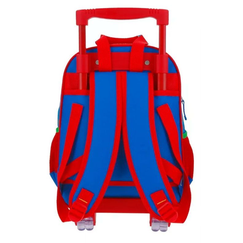 MOCHILA CON RUEDAS PEQUEÑA INFANTIL ORIGINAL SUPER MARIO-2