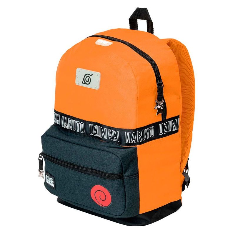 MOCHILA PREMIUM ORIGINAL NARUTO SHIPPUDEN NARUTO UZUMAKI V4-3
