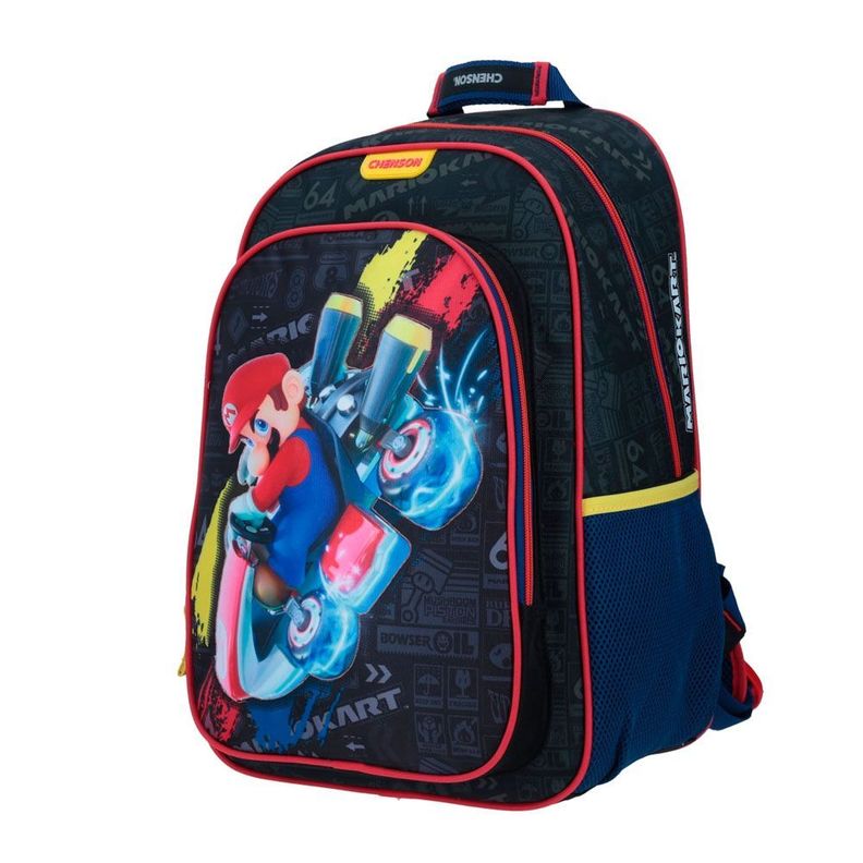 MOCHILA INFANTIL ORIGINAL SUPER MARIO BROS MARIO KART-1