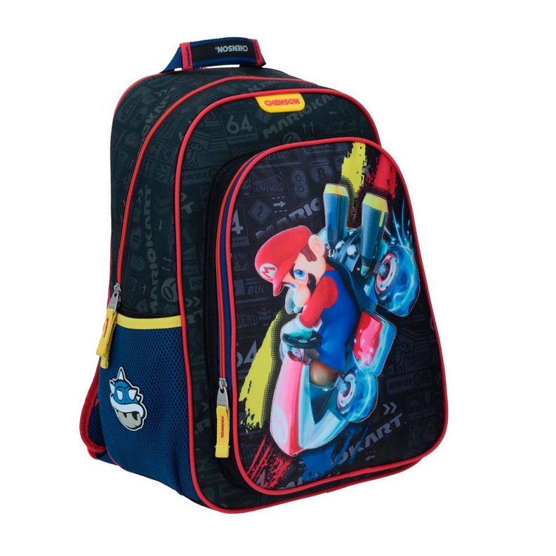 MOCHILA INFANTIL ORIGINAL SUPER MARIO BROS MARIO KART-6