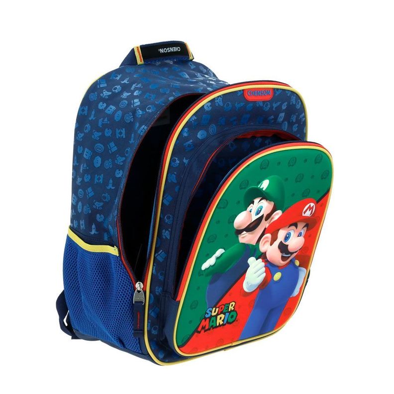 MOCHILA NIÑO INFANTIL ORIGINAL MARIO Y LUIGI-1