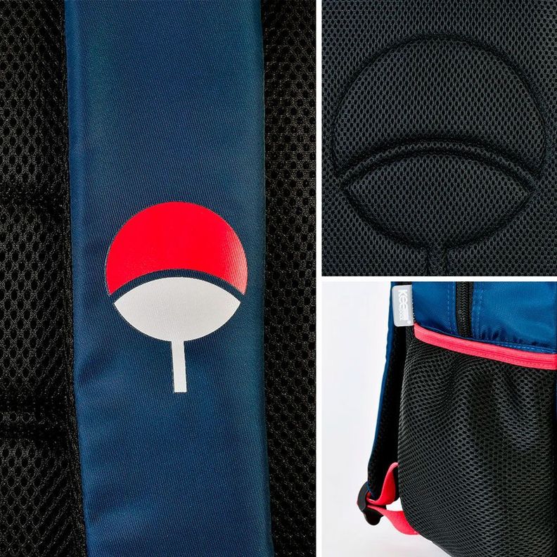 MOCHILA PREMIUM ORIGINAL NARUTO SHIPPUDEN SASUKE UCHIHA V2-5