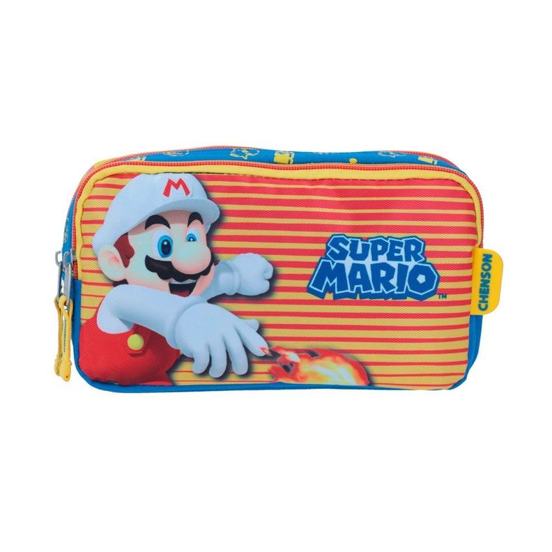 ESTUCHE LAPICES INFANTIL ORIGINAL SUPER MARIO FUEGO-0