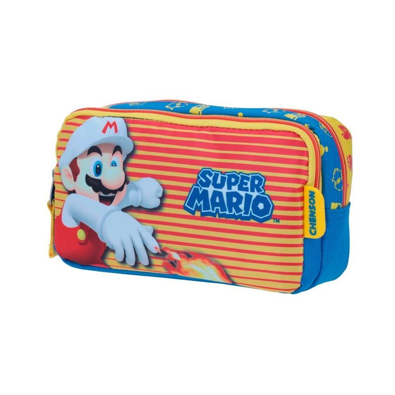 ESTUCHE LAPICES INFANTIL ORIGINAL SUPER MARIO FUEGO-1